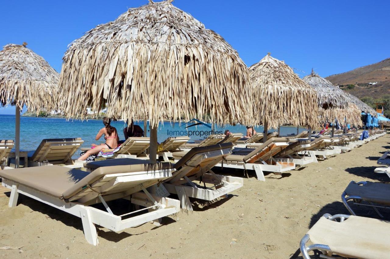 The Charming Beach House, Ideal For 4 To 5 People Ioulis Eksteriør billede